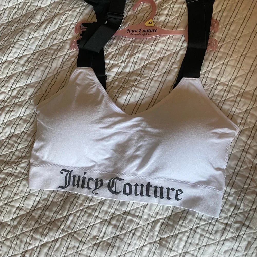 NWT ✨ Juicy Couture 2 pieces sport bras 3X - Picture 2 of 9